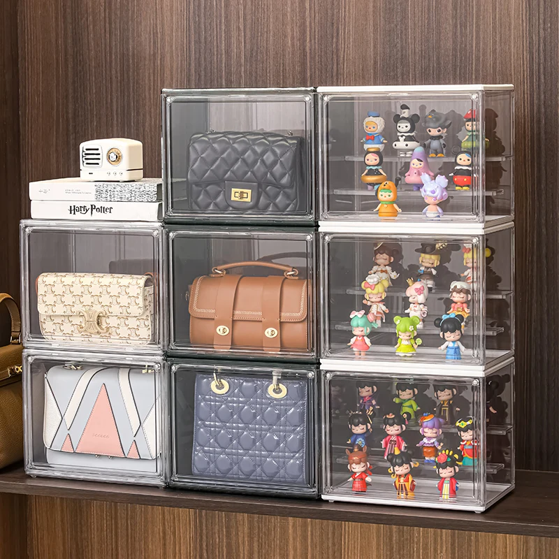 Luxury Bags Europe - 透明な高級バッグ収納ディスプレイボックス、アーティファクト、アクションフィギュア、防塵保護カバーボックス、化粧品・香水キャビネット