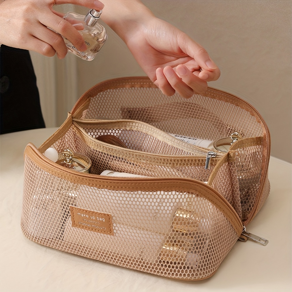 メイクアップオーガナイザー女性トイレタリーキットバッグメイク - Luxury Ziploc Bags のレビューと価格