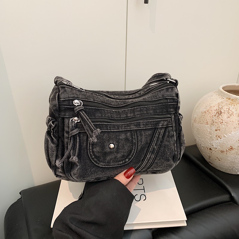 ストリートスタイル レトロ ブルーデニムバッグ 2026 夏 - Luxury Bags Vip のレビューと価格
