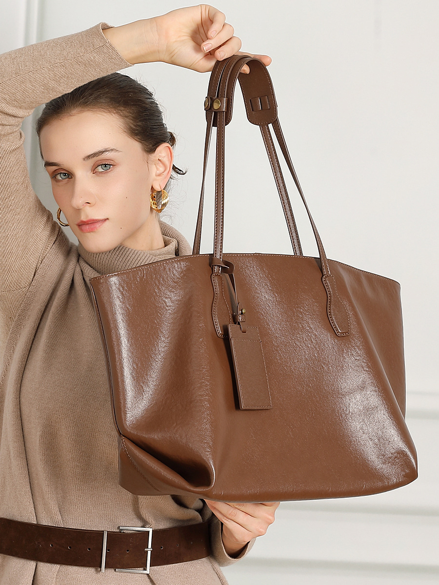 高級ブランド風レディース トートバッグ 大容量レザーハンドバ - Luxury Ziploc Bags のレビューと価格