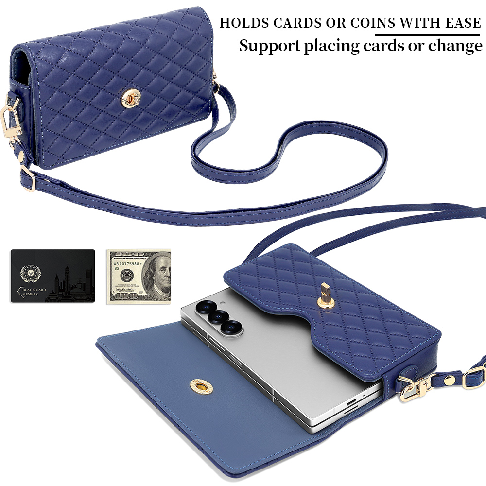 調節可能なクロスボディストラップ付き携帯電話ウォレットバッグ - Luxury Bags For You のレビューと価格