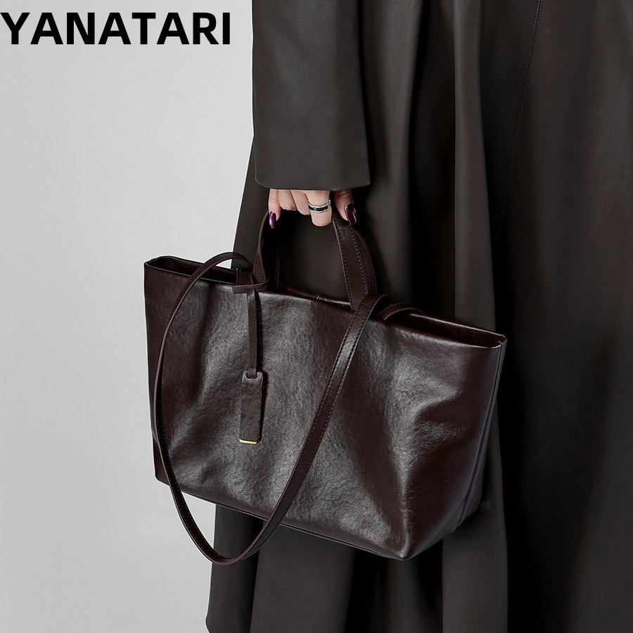 高級女性のショルダーバッグソフトレザー大容量スクエアファッシ - Luxury Bags Korea のレビューと価格