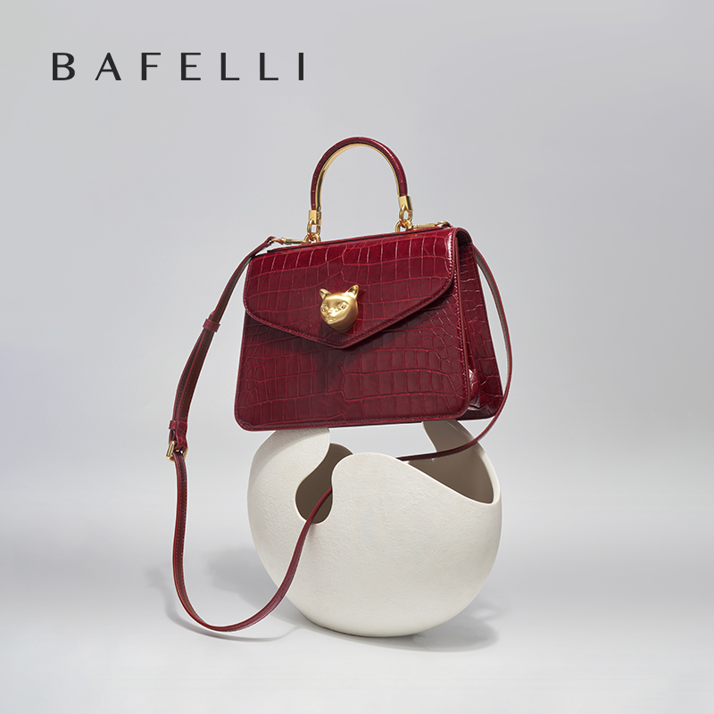 2026 BAFELLI CAT レディース 新しいクロコダ - Luxury Bags For Women Brands のレビューと価格