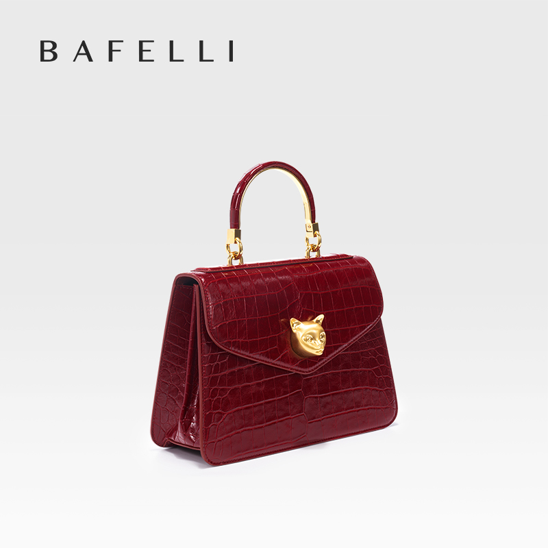 2026 BAFELLI CAT レディース 新しいクロコダ - Luxury Bags For Women Brands のレビューと価格