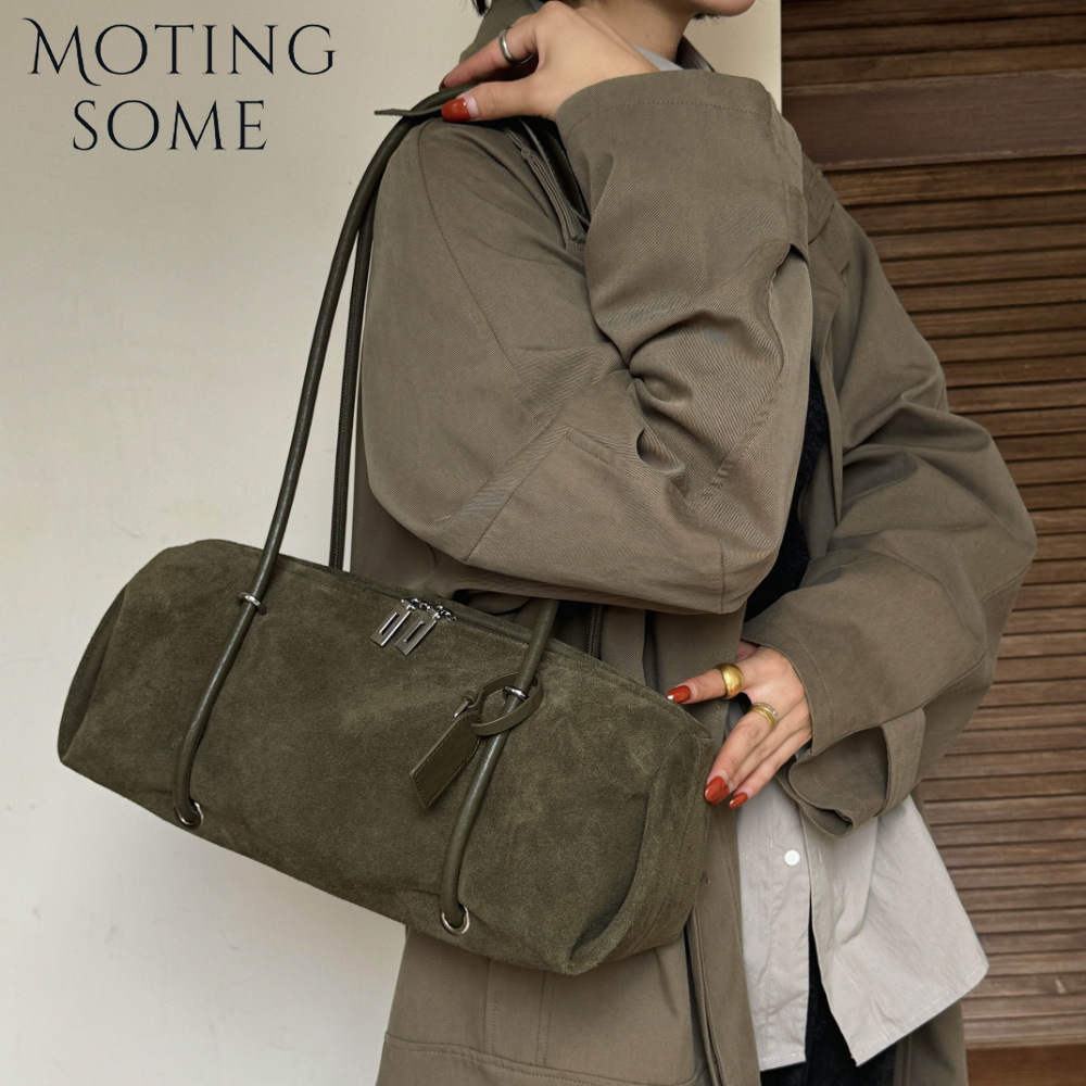 Motingsome ソフトナチュラルスエード冬バッグ女性シ - Luxury Bags Vip のレビューと価格