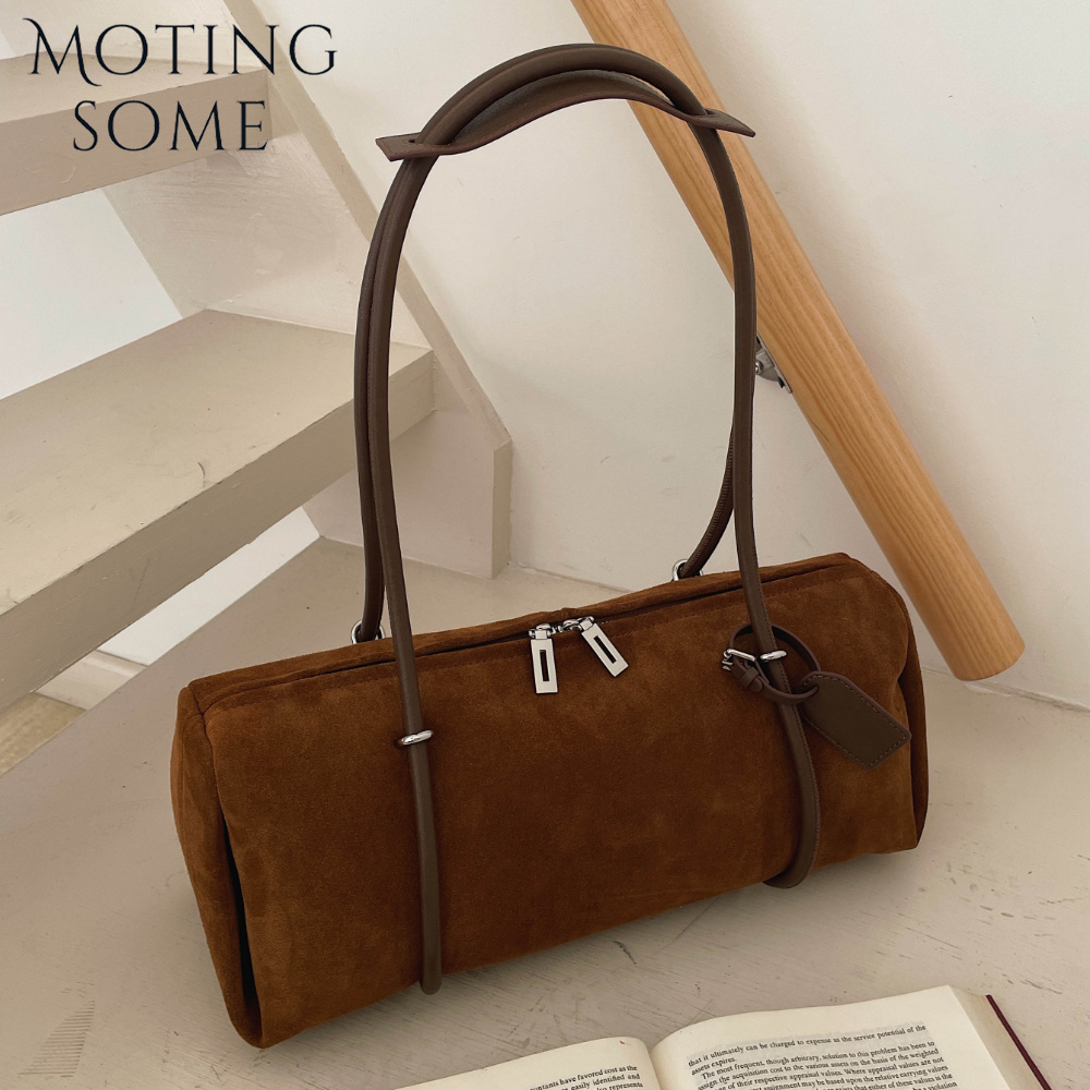 Motingsome ソフトナチュラルスエード冬バッグ女性シ - Luxury Bags Vip のレビューと価格