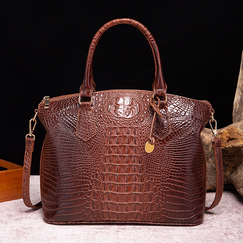 Alirattan 女性用新しいクロコダイル型押しレザーハン - Luxury Bags Europe のレビューと価格