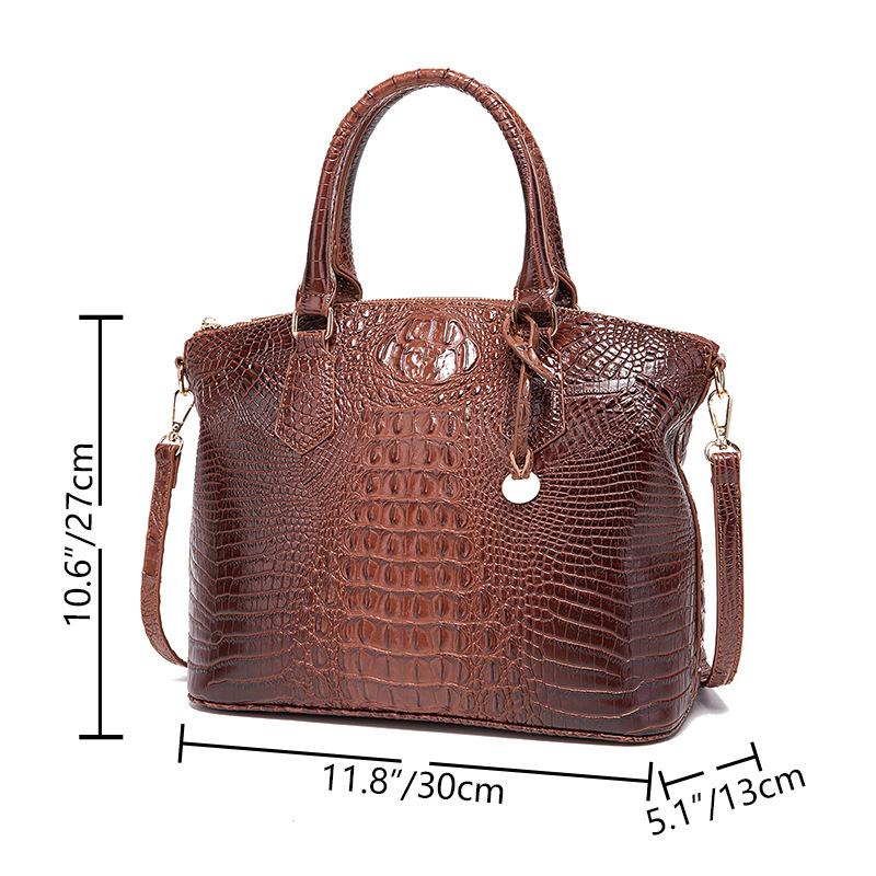 Alirattan 女性用新しいクロコダイル型押しレザーハン - Luxury Bags Europe のレビューと価格