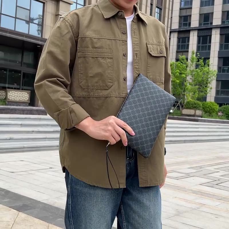 メンズファッションとカジュアルな薄型封筒型バッグ、携帯電話バ - Luxury Bags Vip のレビューと価格