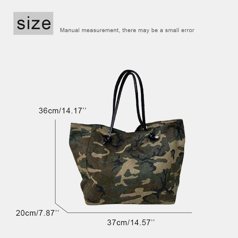 韓国風迷彩柄トートバッグ レディース 高級デザイナーハンドバ - Luxury Bags Korea のレビューと価格