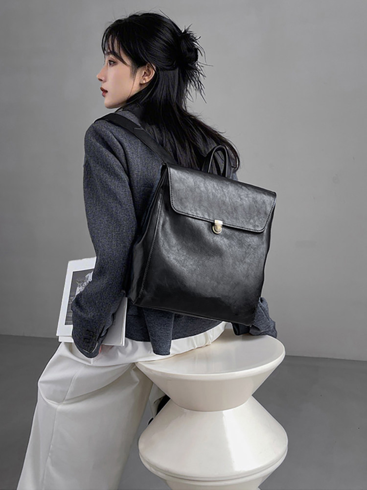 高級ブランド本革バックパック女性用高品質トップレイヤー牛革大 - Luxury Bags For Women Brands のレビューと価格